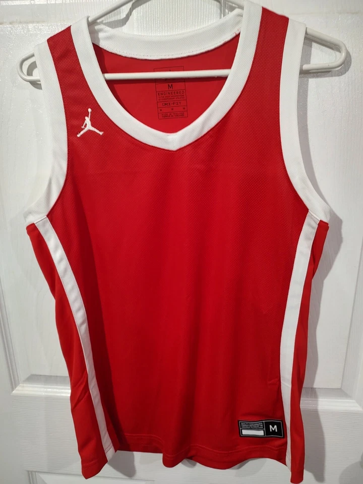 Women’s Jordan Jumpman Solid Red Jersey Size Medium.