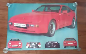 Porsche 944 Original 1982 Vintage Poster 1982 Netherlands Holland - Bild 1 von 7
