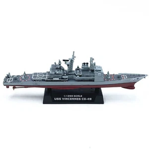 1:1250 USS Vincennes Cruiser CG-49 Finished Military Ship Model 37402 /NEW # - Picture 1 of 13