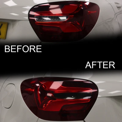 Mercedes A Class W176 2015-2018 Facelift Tail Light Overlays SMOKED Tint