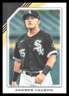 2022 Topps Gallery  #63 Andrew Vaughn Chicago White Sox - Image 1 of 2