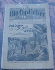 1895 OLD CAP COLLIER #618 "DAVE DOTSON AND THE TRAGEDY IN THE WOODS" STORY DIME