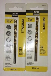 Master Mechanic 299172, 7/32"" x 3-3/4"" Titan Split Point Bohrer 2er-Set - Bild 1 von 2
