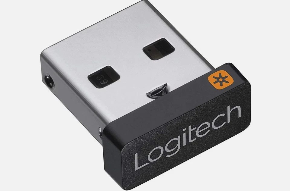 Logitech USB Unifying Receiver 2.4 GHz Plug and Play for Logitech mouse keyboard - Image 1 of 4