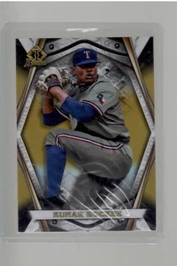 KUMAR ROCKER ROOKIE GOLD INVICTA 13/50 2022 BOWMAN DRAFT BÉISBOL - Imagen 1 de 2