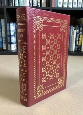 Herding Cats, Trent Lott SIGNED 1st Edition Easton Press w/COA & Notes, VG! - Image 1 of 4