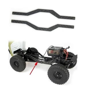 New Carbon Fiber Chassis Frame Rails For SCX24 90081 RC Rock Crawler Accessory - Picture 1 of 6