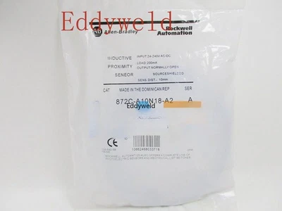 1PC NEW Allen Bradley Proximity Switch 872C-A10N18-A2 Quick delivery - Image 1 of 3