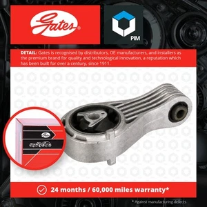 Engine Mount fits OPEL GRANDLAND X 75 2.0D Right 2017 on Mounting Gates Quality - Picture 1 of 4
