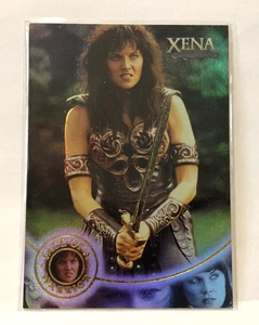 201 XENA SEASONS 4 AND 5 FACE OF A WARRIOR INSERT TRADING CARD W4 - Picture 1 of 2