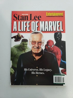 Stan Lee: A Life of Marvel - Entertainment Weekly - Magazine 2021 Foto 1 de 3