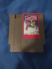 Nintendo NES Heavy Shreddin Snowboarding Video Game 1985 Vintage