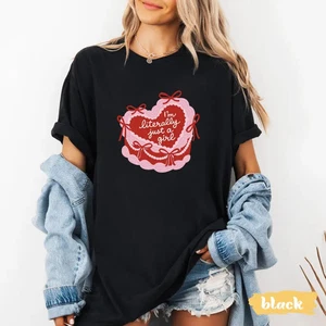 T-shirt divertente cool cake ragazza fiocco unisex uomo donna - Foto 1 di 4