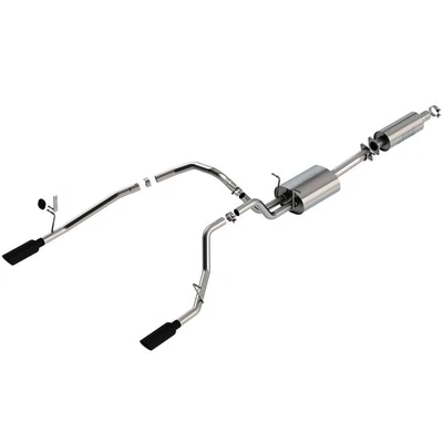 Escape trasero de acero inoxidable tipo S Borla 140852BC para Ram 1500 2019-2024 3,6 L V6 Foto 1 de 4