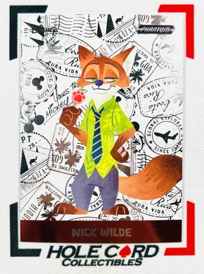 NICK WILDE 2025 Kakawow Phantom Disney #PD-DS-16 Double Stickers 188/189 - Image 1 of 2