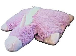 HUGGY SQUEEZY SQUISHY CUDDLE ANIMAL PILLOW and PET STYLE UNICORN 18×16 - Picture 1 of 6
