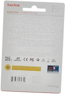 Ultra 16GB Micro SD SDHC Memory Flash Card UHS-I Class 10 SDSQUAR-016G-GN6MN - Picture 1 of 5