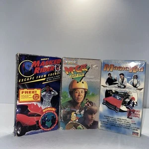 90s Action & Adventure VHS Lot – Masked Rider, McGee and Me, Magic Kid - Picture 1 of 4