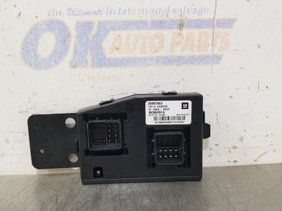 12 2012 Chevy Colorado LT BCM MÓDULO DE CONTROL DE CARROCERÍA 20987863 Foto 1 de 4