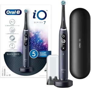 Oral-B iO 7 Ultimate Clean Electric Toothbrush with Travel Case, Magnetic Cha... - Picture 1 of 14