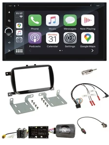 Blaupunkt USB DAB Bluetooth 2DIN TMC Lenkrad Navigation für 500 X ab 2016 Faceli - Bild 1 von 12