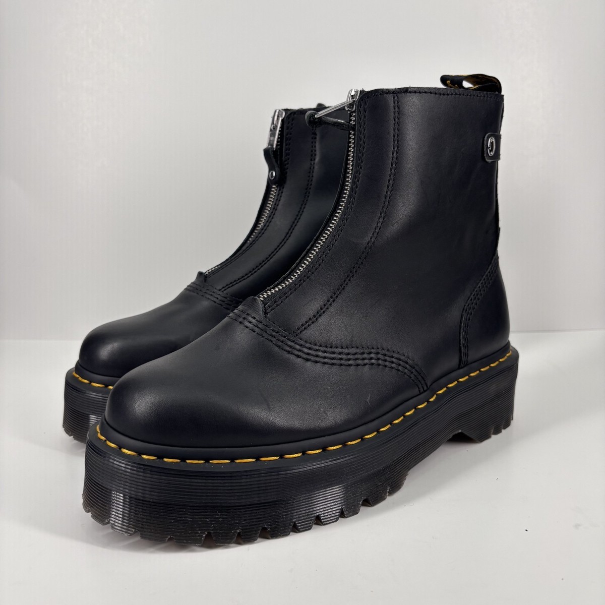 Dr.Martens1460Gusset 新品未使用　24センチ Dr Martens☆1460 PROTECT LEATHER LACE UP BOOTS☆BLACK (Dr