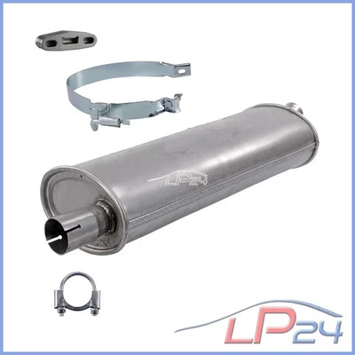 SILENCIEUX D'ÉCHAPPEMENT POUR OPEL ASTRA F CC 1.4 - 2.0 - Photo 1/4