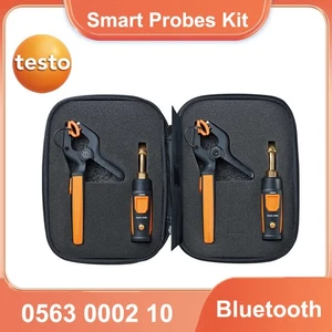 Testo 0563 0002 10 Sondas Inteligentes Kit de Prueba de Aire Acondicionado y Refrigeración 100m Bluetooth - Imagen 1 de 6