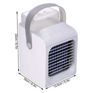 350ml Air Cooler USB Charging 90 Degree Shaking Head Spray Cooling Night Ligh BT - Afbeelding 1 van 12