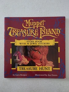 Book - Muppet Treasure Island Treasure Hunt 1996 PB Lara Bergen - Bild 1 von 3