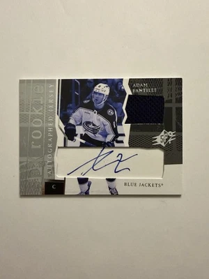 2023 SPx 2003-04 Retro Rookie Jersey Update /99 Adam Fantilli Auto RC - Image 1 of 2