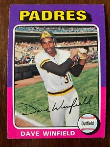 1975 Topps Baseball Card DAVE WINFIELD #61 HOF San Diego Padres NRMT+ - Bild 1 von 2