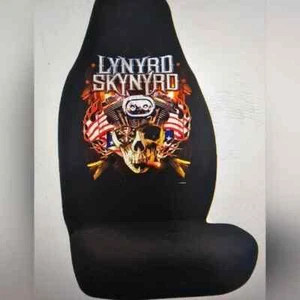 Lynyrd Skynyrd Rockn Ride Black BellBrand Universal Bucket Seat Cover New in Box - Picture 1 of 13