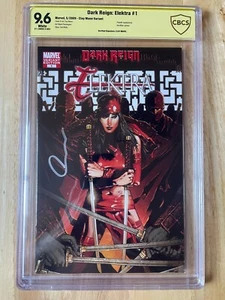 DARK REIGN: ELEKTRA #1 CBCS 9.6! CLAY MANN VARIANT COVER! - Picture 1 of 4