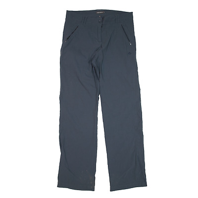 CRAGHOPPERS Pantaloni Blu Rilassati Donna Diritta W34 L33 • 10.43€
