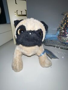 Webkinz Ganz Plush Pug Dog HM105 Tag Sealed Code Stuffed Animal Online Pet