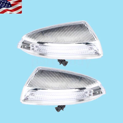 Pair Door Mirror Turn Signal Light For Mercedes Benz W204 S204 2008-14 W639 Vito - Image 1 of 4