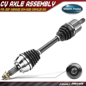 Front Driver CV Axle Assembly for Jeep Cherokee 2014-2022 Chrysler 200 2015-2017 - Picture 1 of 9