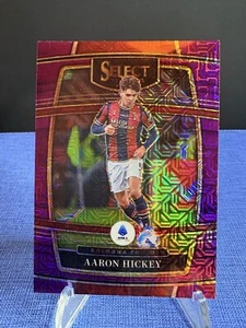 2021-22 Panini Chronicles Select Serie A Purple Mojo Prizm #230 Aaron Hickey - Picture 1 of 2