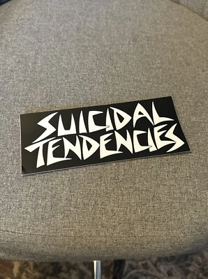 SUICIDAL TENDANCIES SUICIDAL TENDENCIES 7.5″ Bumper Sticker Decal Rock Roll