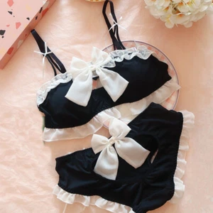 2025 Japanese Cute Girls Bra Sets Students Panties Briefs Underpants Underwear - Picture 1 of 6