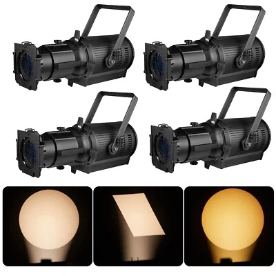 4pcs 300w DMX Ellipsoidal Leko Light LED Profile Light for Church Theater Studio - Image 1 of 4