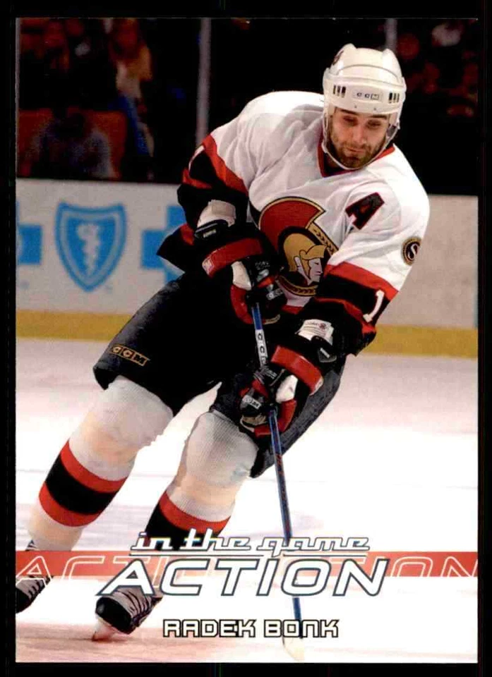 2003-04 In The Game Action Radek Bonk #436 - Image 1 of 2