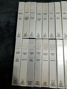 Paramount Original Star Trek Collector Edition 20 VHS Tapes DEAL 40 Episodes 