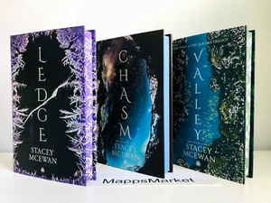 SIGNED Ledge, Chasm & Valley by Stacey McEwan Glacian Trilogy LITJOY EXCLUSIVE - Picture 1 of 23