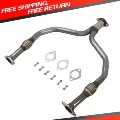 For 2009 2010 2011 2012 2013 Infiniti G37 Front Flex Y Pipe 3.7 AWD Sedans Only - Image 1 of 3