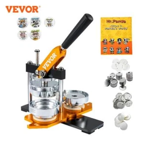 75mm Button Maker Machine Badge Punch Press Button Making with 100pcs Button - Picture 1 of 15