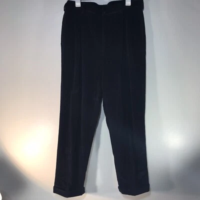 Мужские черные вельветовые брюки JOS A Bank размер 35X32 Макао - Изображение 1 из 4