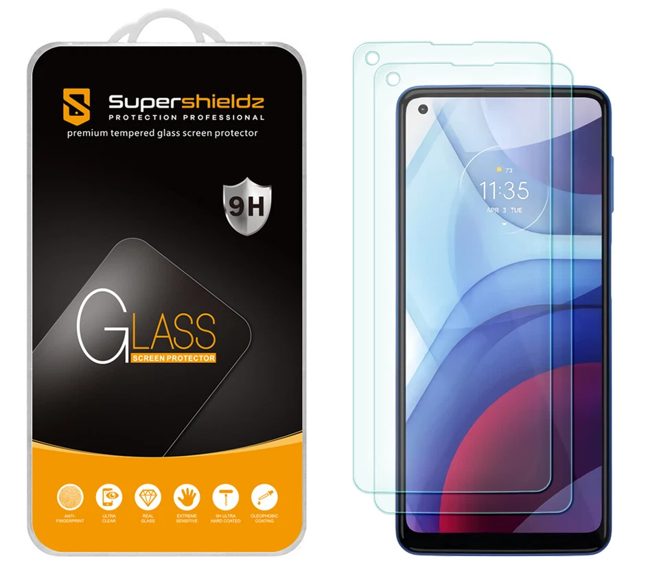 3X Supershieldz Tempered Glass Screen Protector for Motorola Moto G Power (2021)