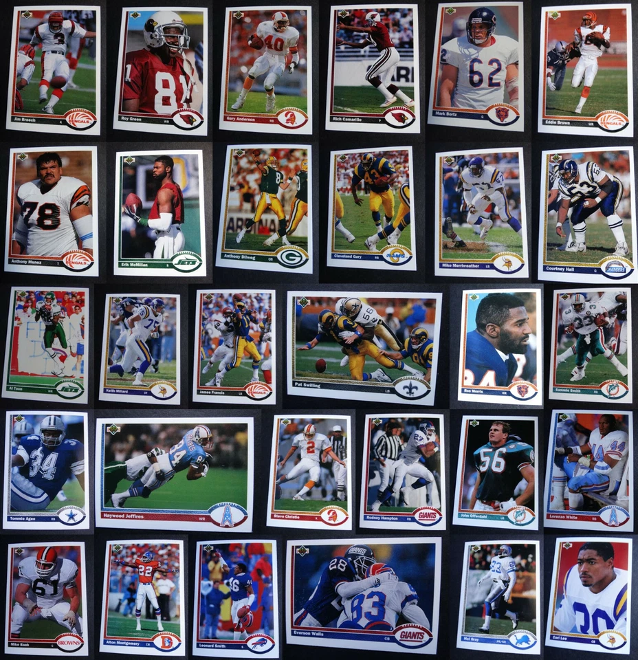 1991 Upper Deck Football Cards Complete Your Set You U Pick From List 201-400 - Image 1 of 1